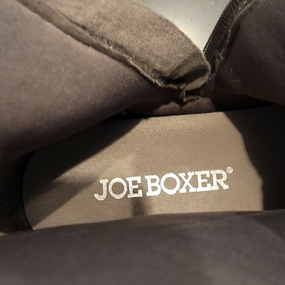 Joe Boxer sz 10 taupe suade boots - Picture 6 of 12